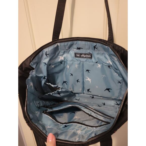 Skyliner Tote Bag - Black Rainbow Stitch - w/ SHIPPING DISCOUNT - Picture 5 of 6